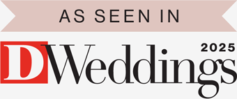 As Seen in DWeddings 2025 badge